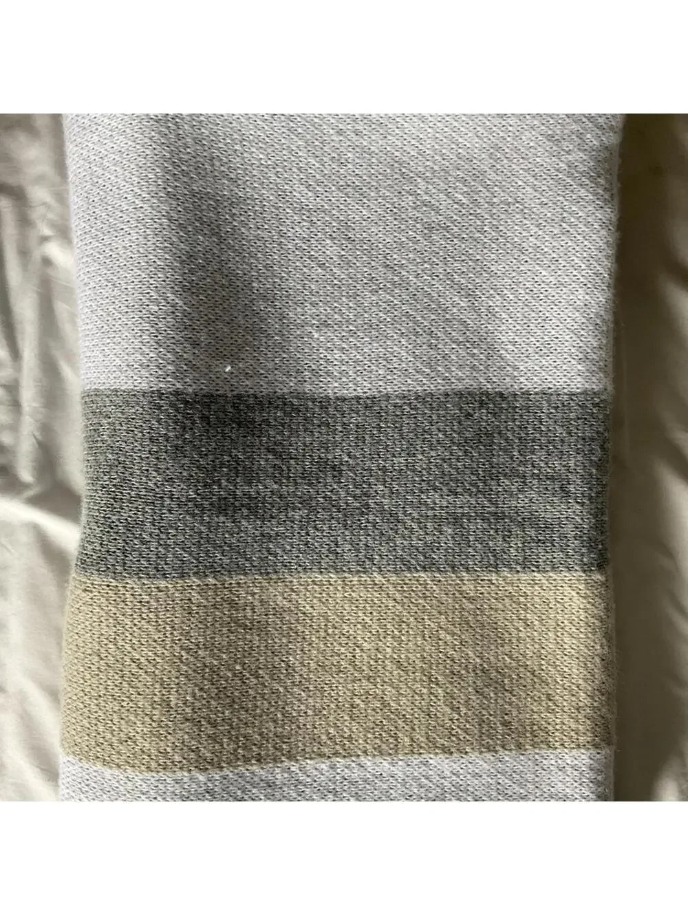 Sweater poncho wrap in neutral colors